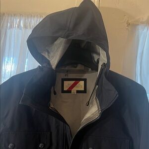 Best Made Co. Men’s “Best Made” Rain Jacket Men’s Medium Navy Blue